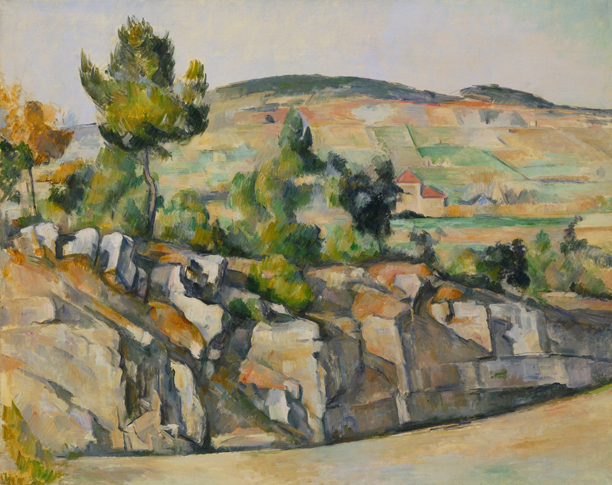 Francouzsky: La Route en Provence La Route en Provence od Paul Cézanne