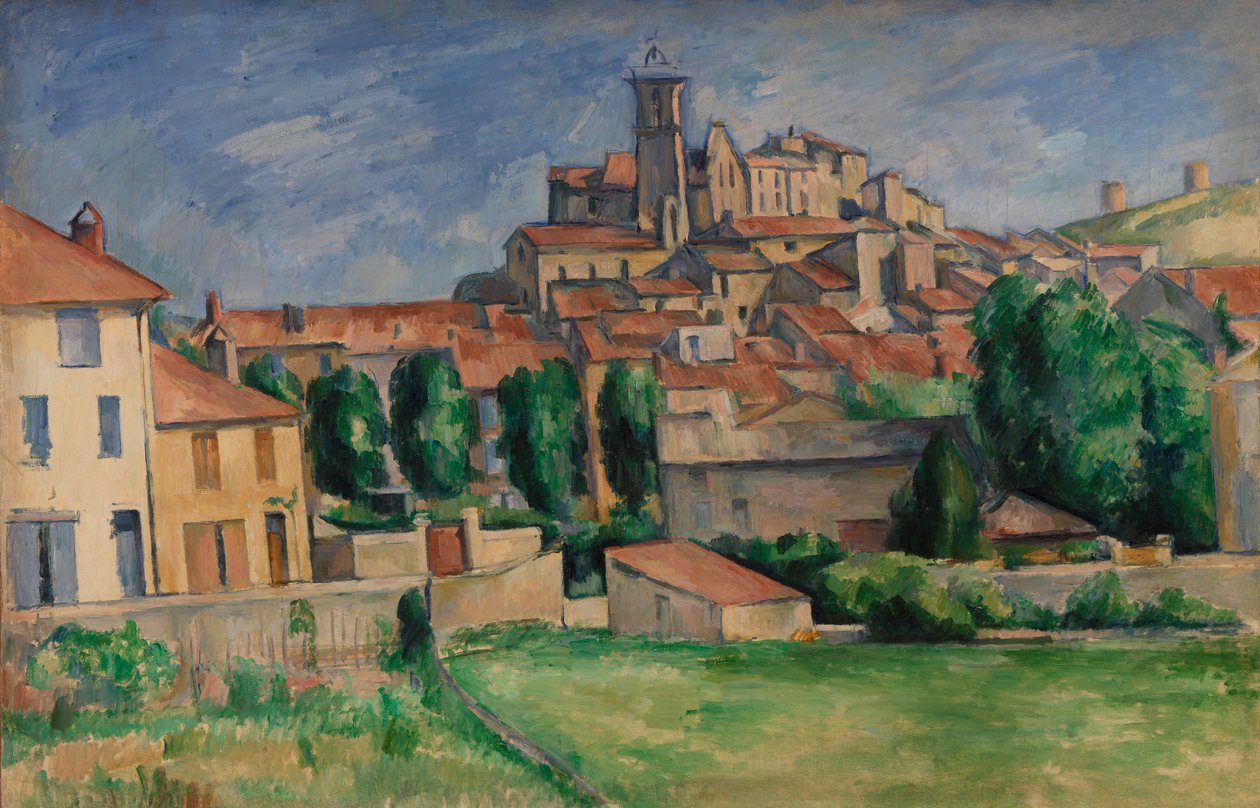Gardanne (horizontální pohled) od Paul Cézanne