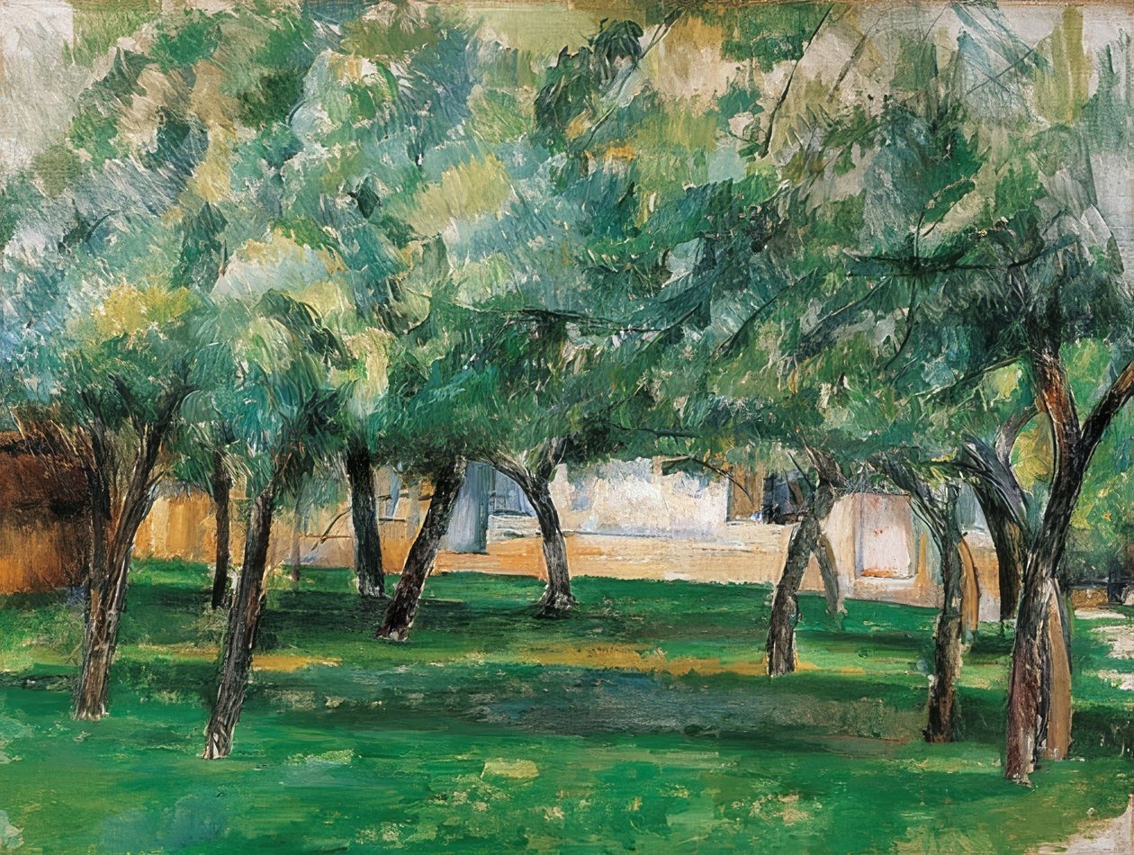 Usedlost v Normandii. Kolem 1885-86 od Paul Cézanne