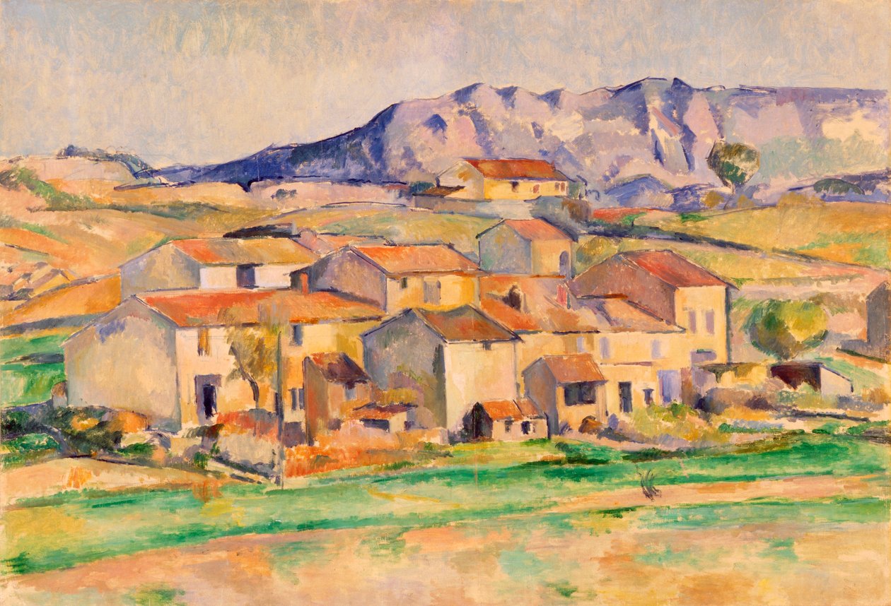Hamlet v Payennetu u Gardanne od Paul Cézanne