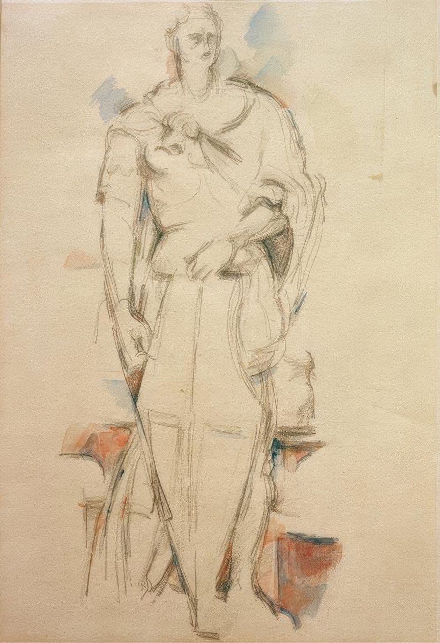 Svatý Jiří po Donatellovi od Paul Cézanne