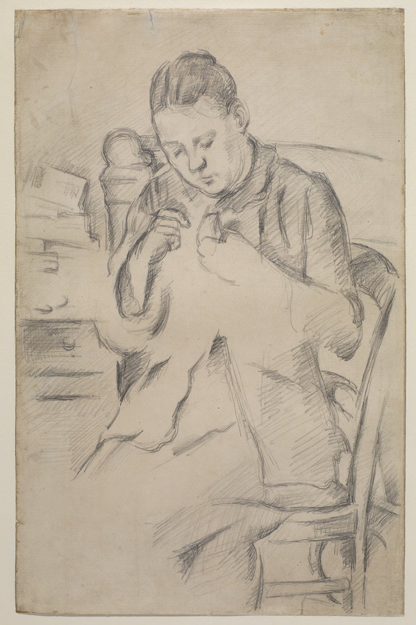 Hortense Fiquet od Paul Cézanne