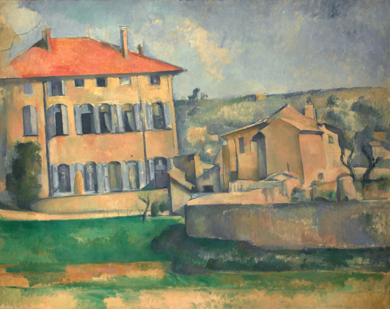 Dům v Aix, 1885-1887 od Paul Cézanne