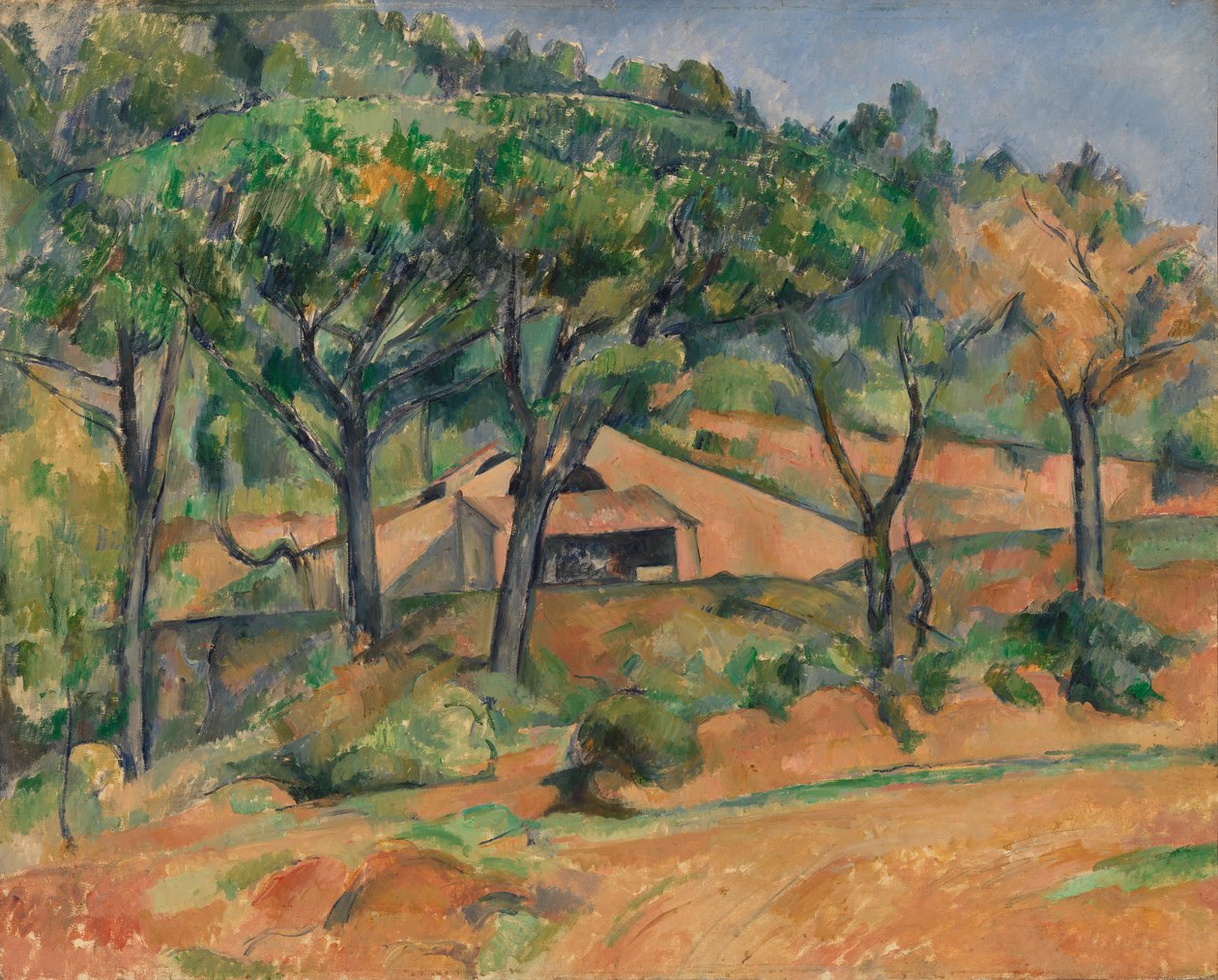 Dům v Provence od Paul Cézanne