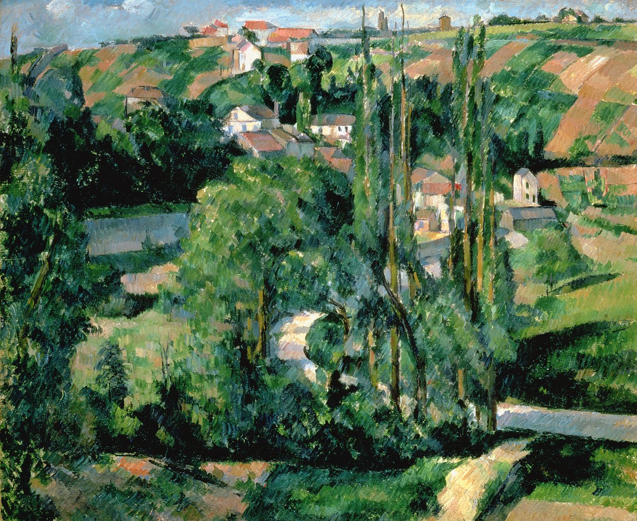 Jalais Hill, Pontoise, 1879-81 od Paul Cézanne