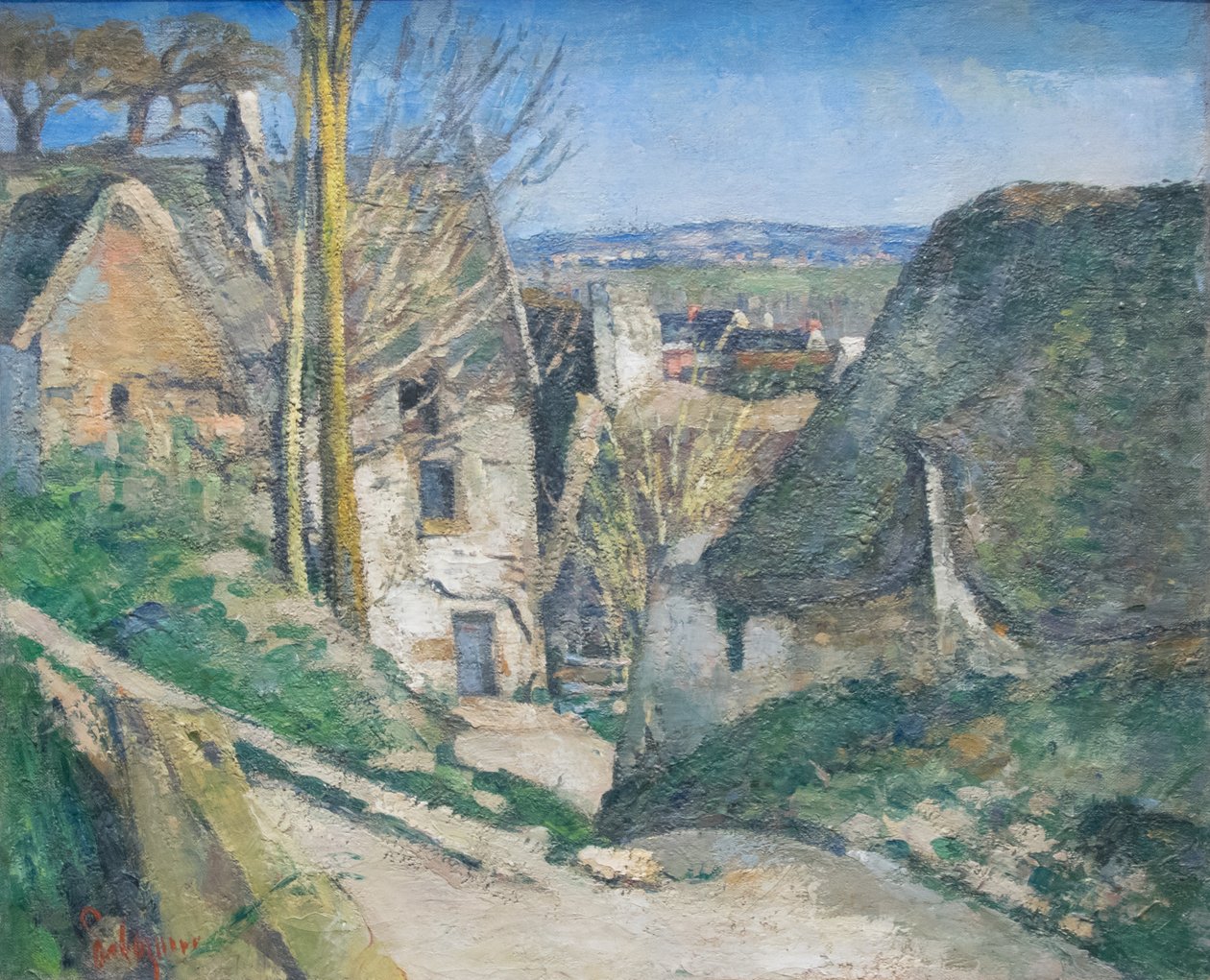 Dům oběšence od Paul Cézanne
