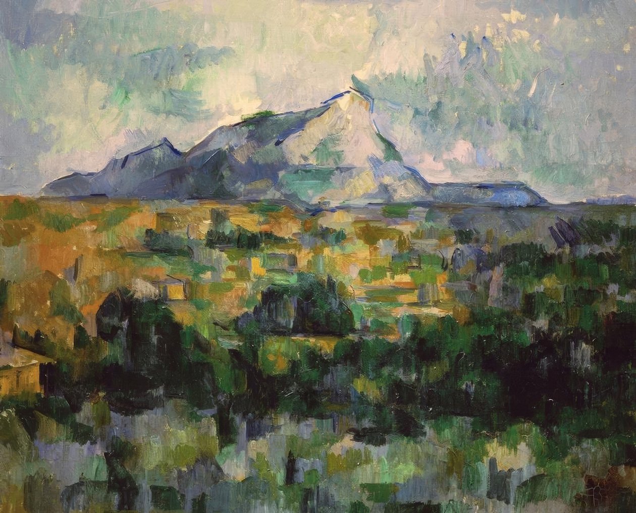 Hora Sainte-Victoire od Paul Cézanne