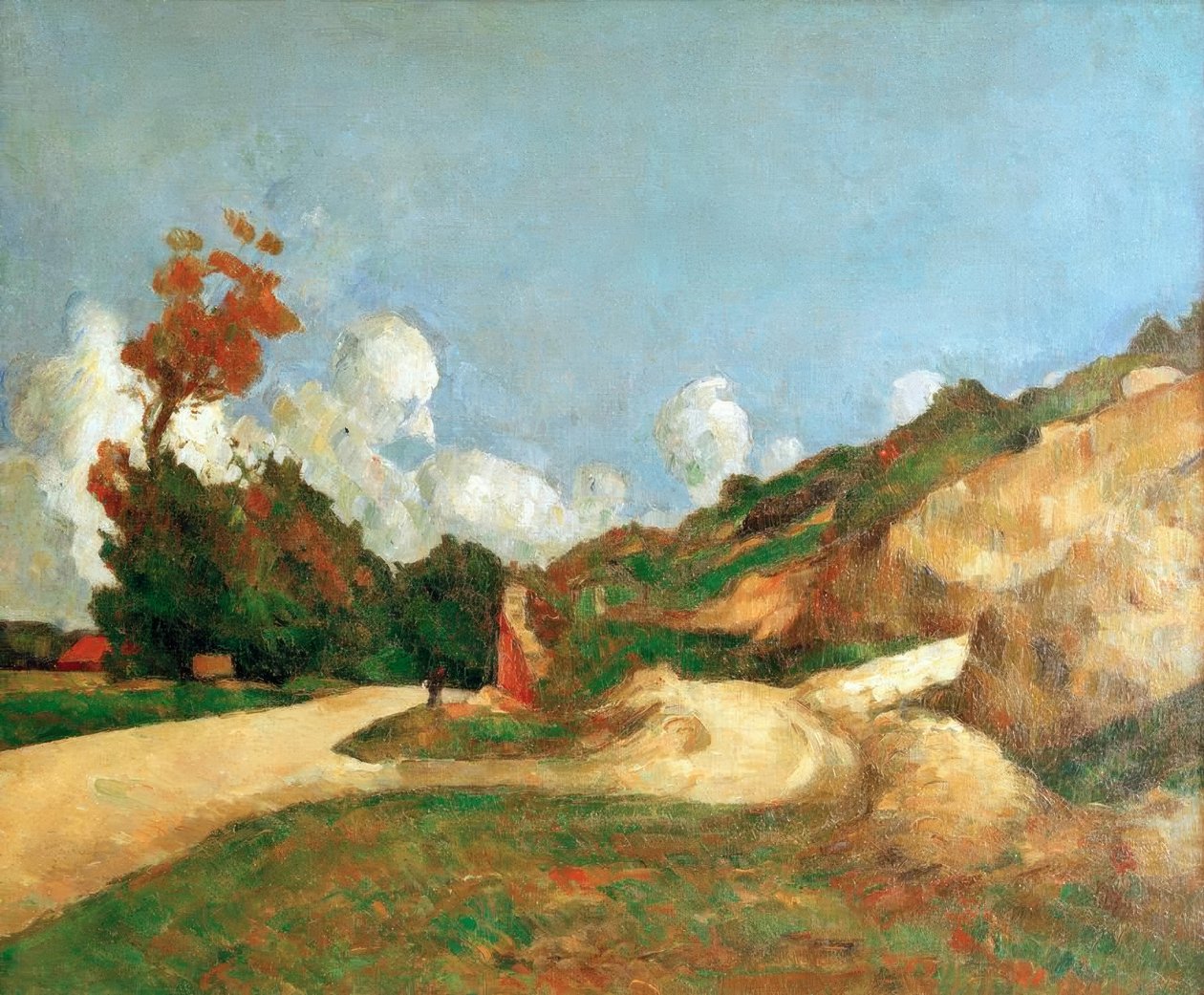 Cesta od Paul Cézanne