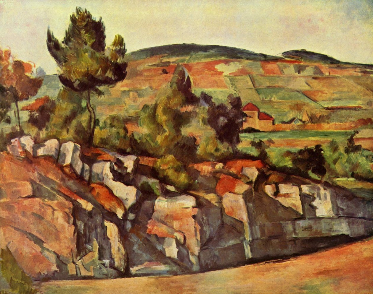 Cesta v Provence od Paul Cézanne