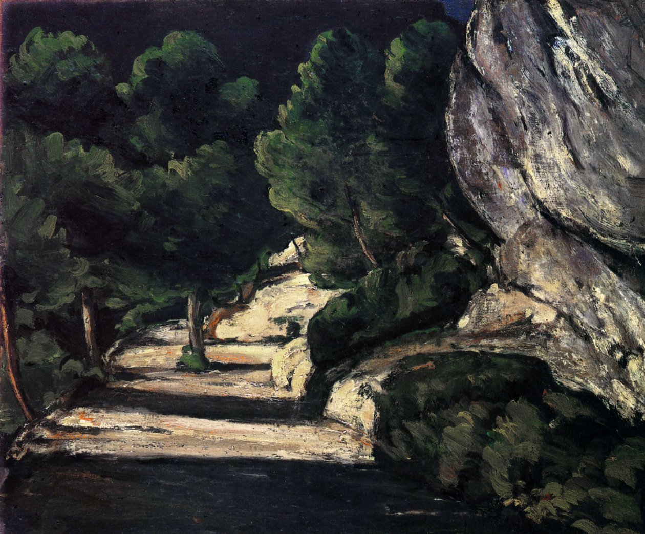 Lesnická trasa od Paul Cézanne