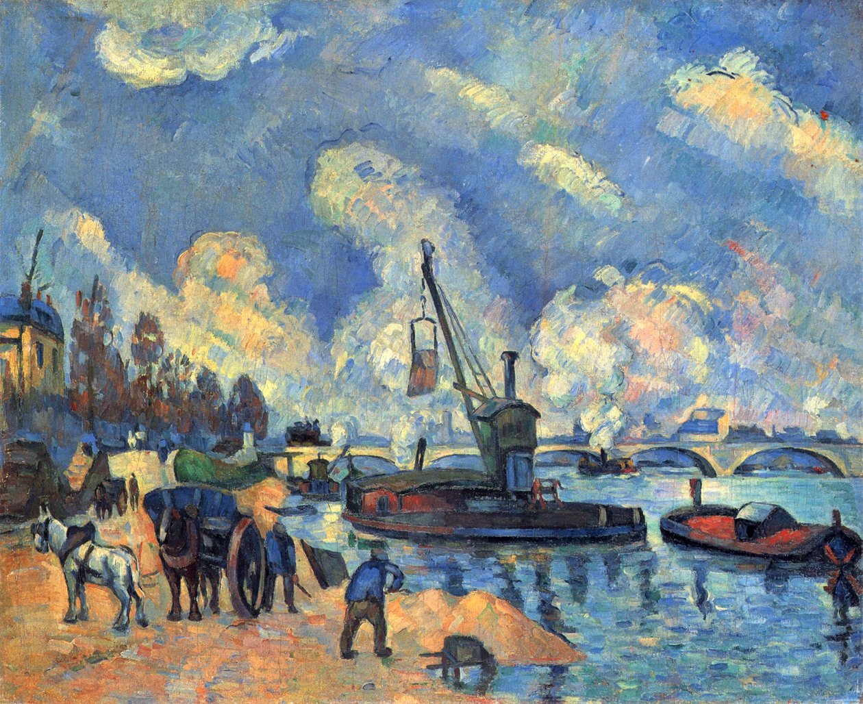 Seina na nábřeží Quai d