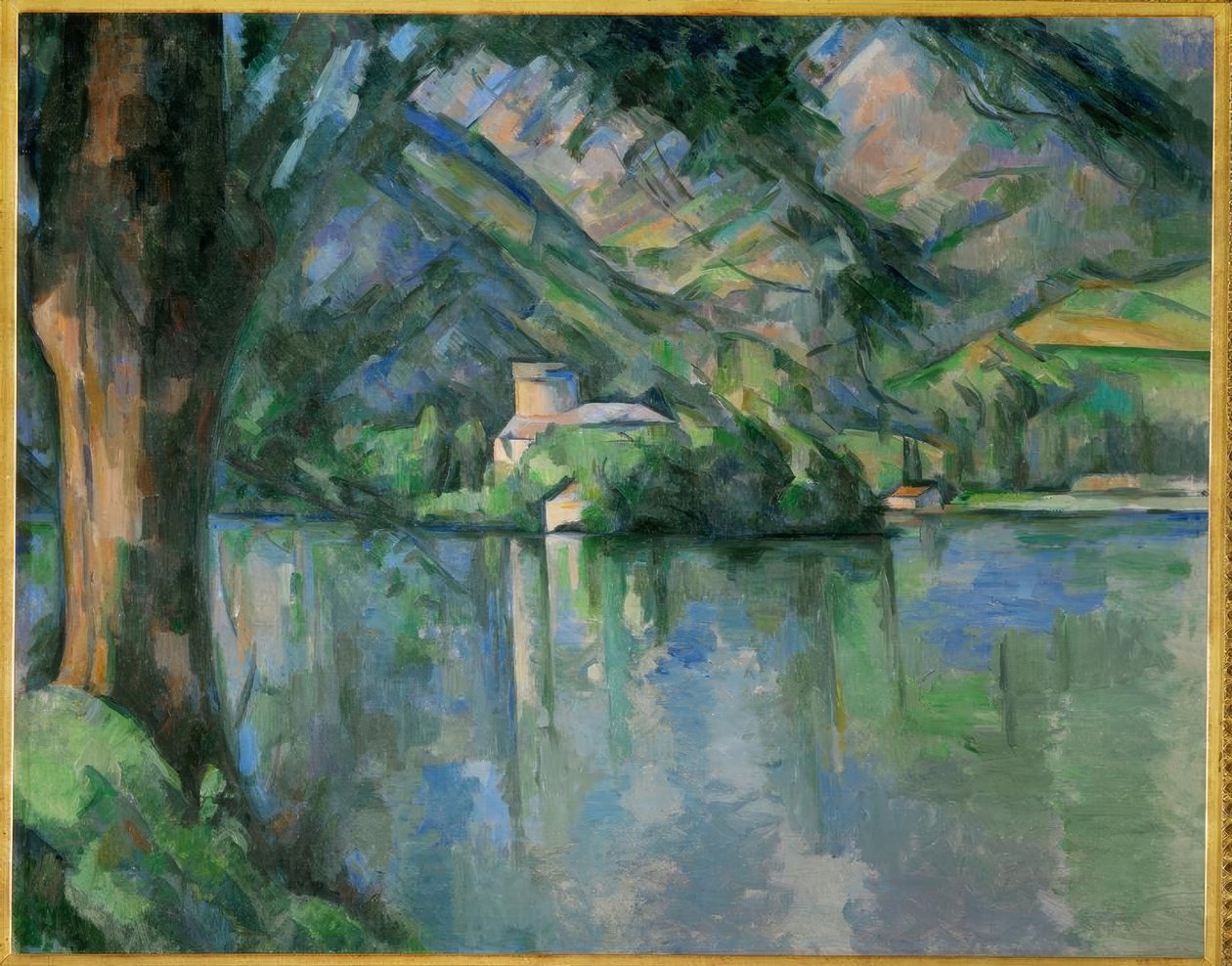 jezero Annecy od Paul Cézanne