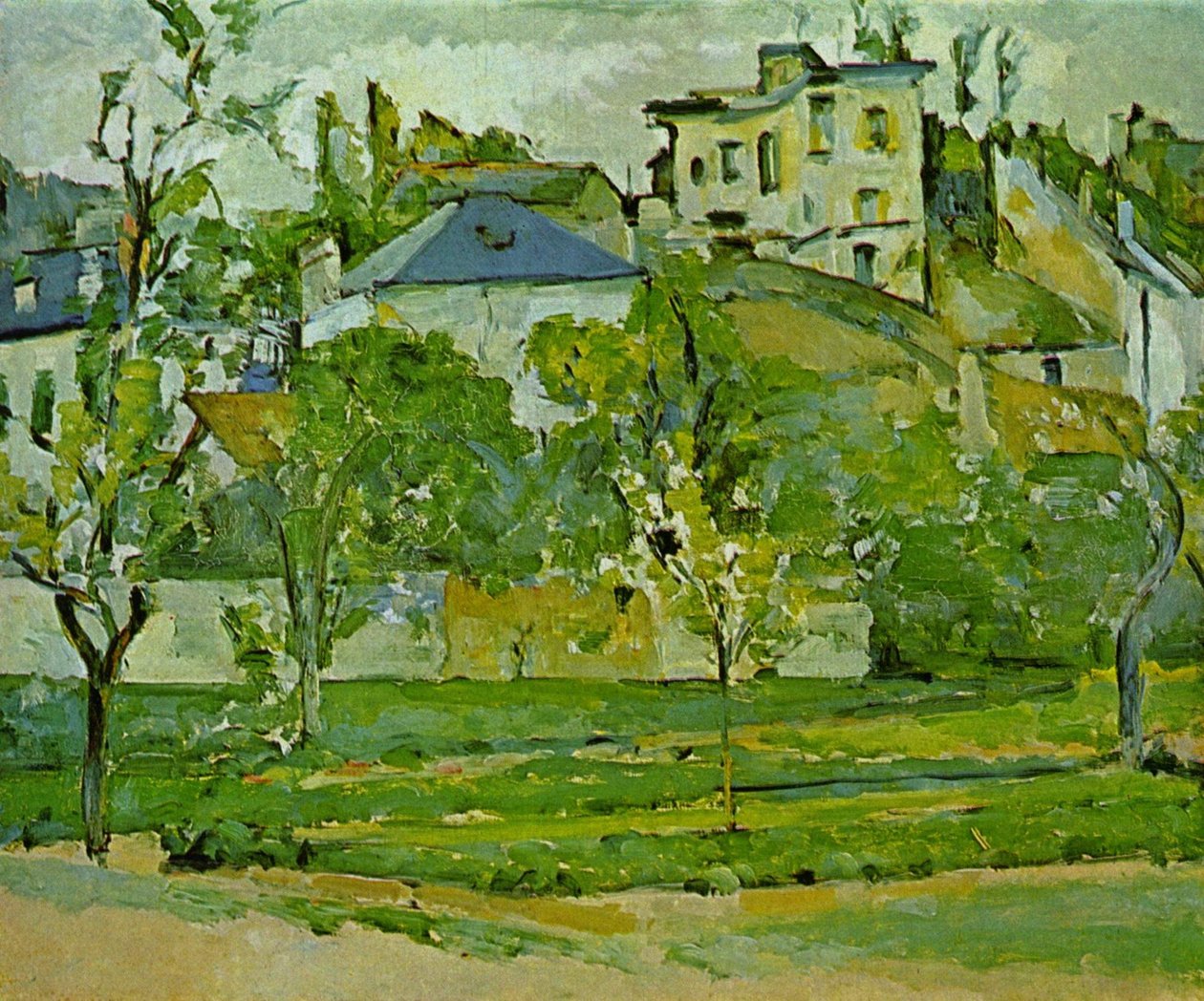 Le Jardin de Maubuisson, Pontoise od Paul Cézanne