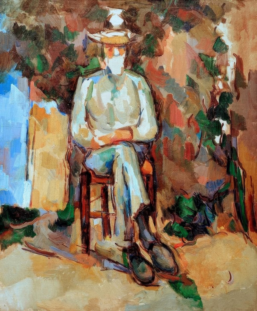 Zahradník Vallier od Paul Cézanne