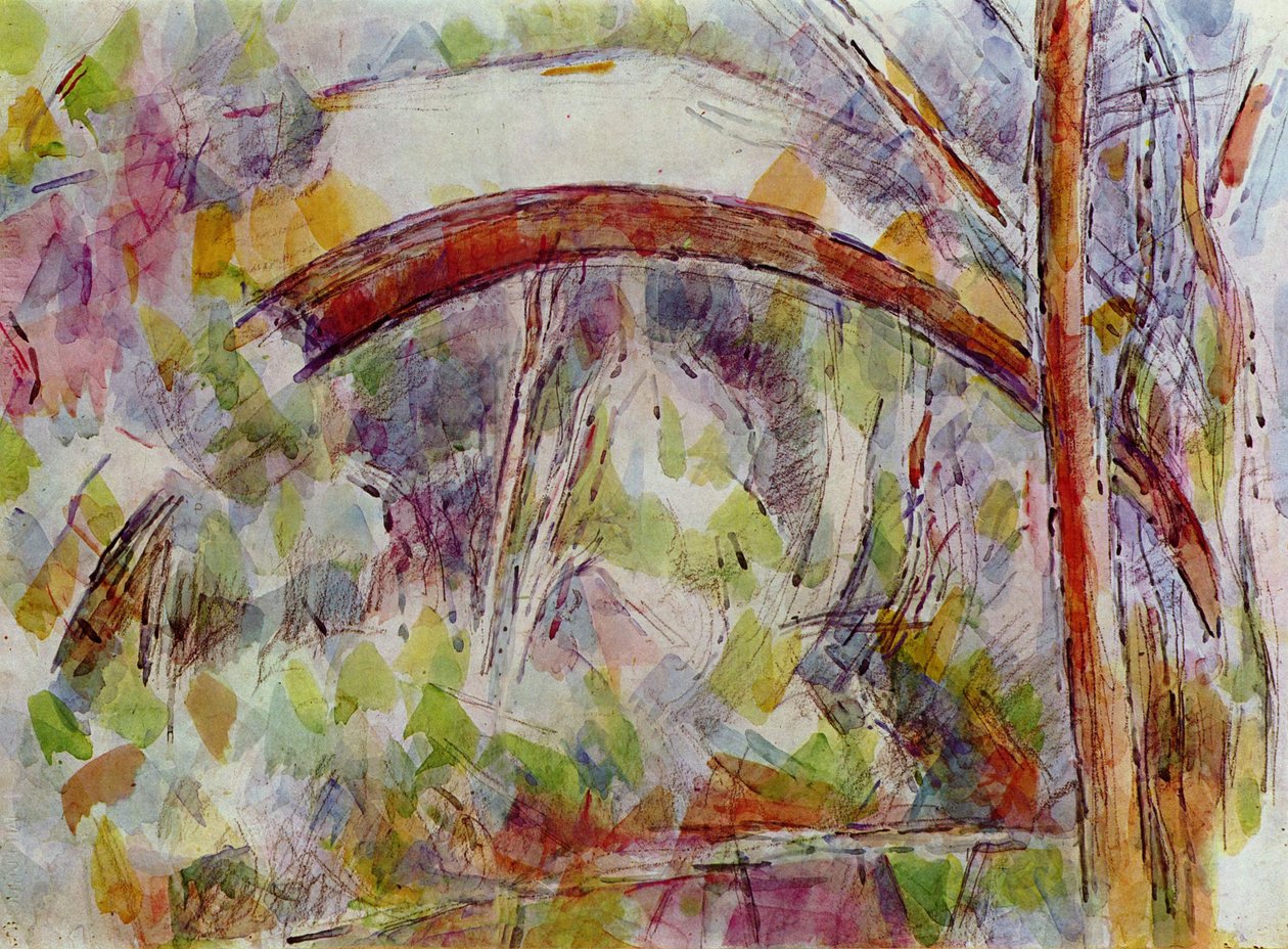 Most Trois Sautets od Paul Cézanne