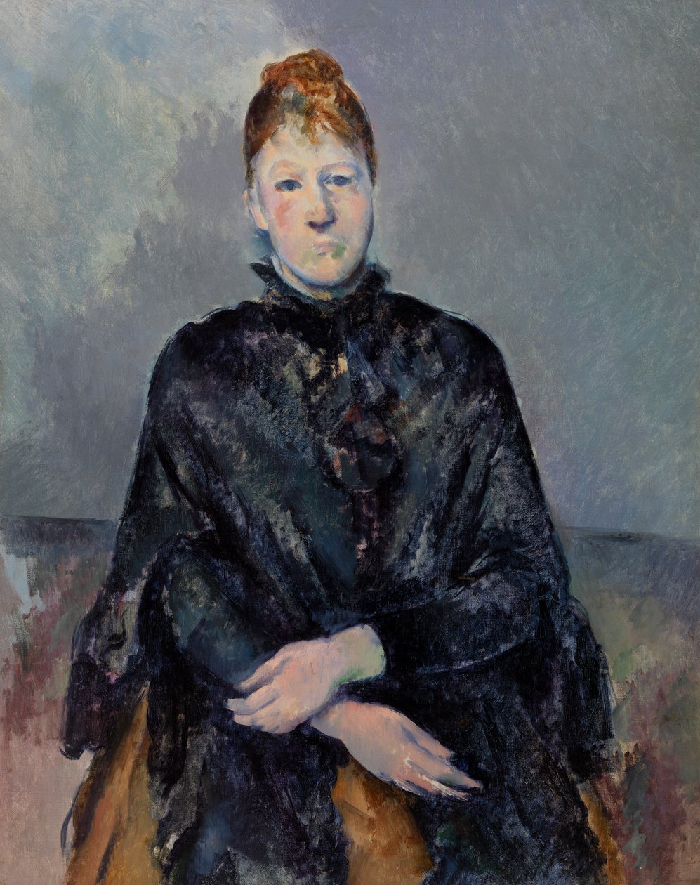 Madame Cezanne od Paul Cézanne