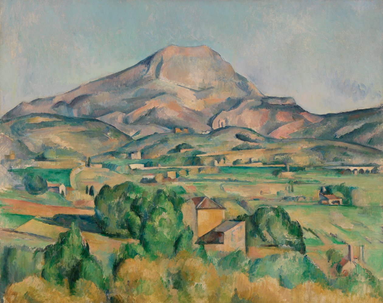 Mont Sainte-Victoire (Sainte-Victoire Mountain) od Paul Cézanne