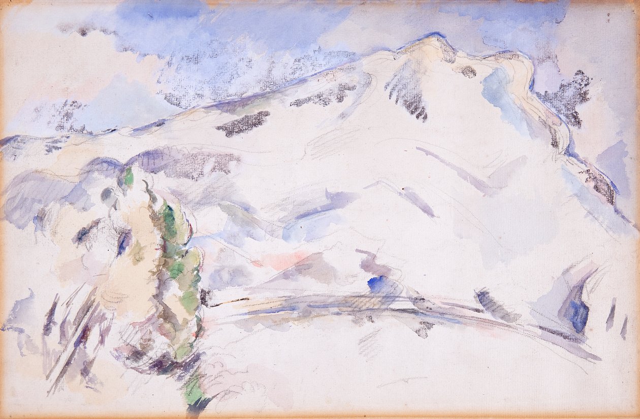 Mont Sainte-Victoire (Sainte-Victoire Mountain) od Paul Cézanne