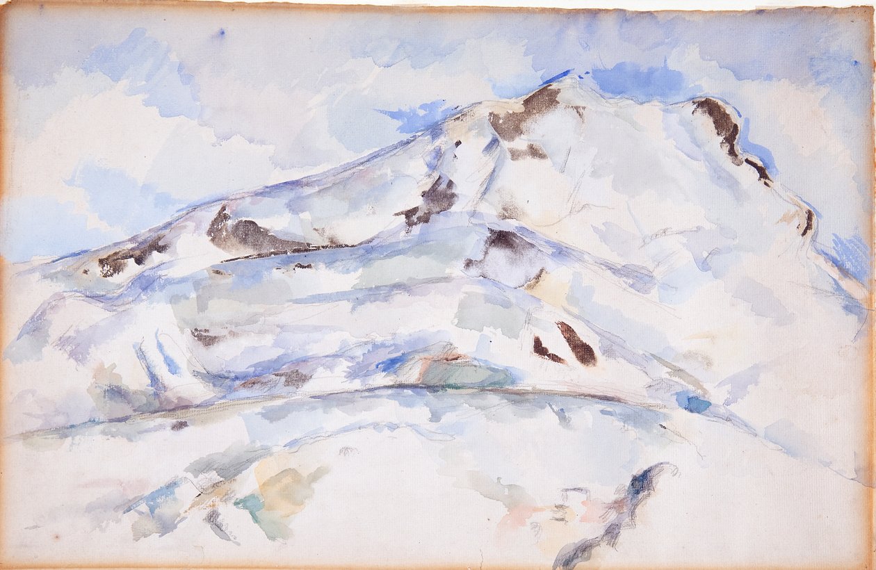 Mont Sainte-Victoire (Sainte-Victoire Mountain) od Paul Cézanne