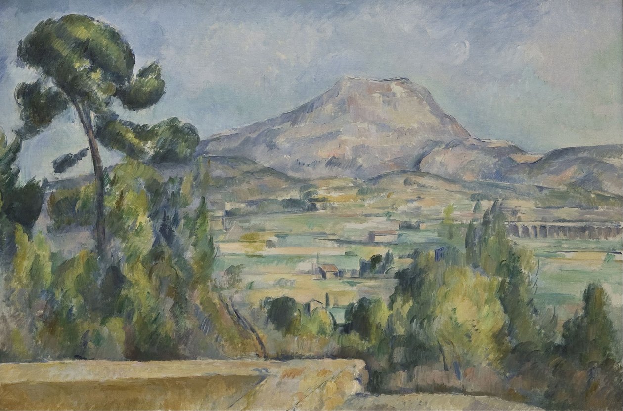 Mount Sainte-Victoire, c. 1890 od Paul Cézanne