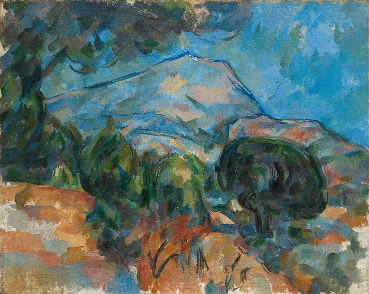 Mount Sainte-Victoire od Paul Cézanne