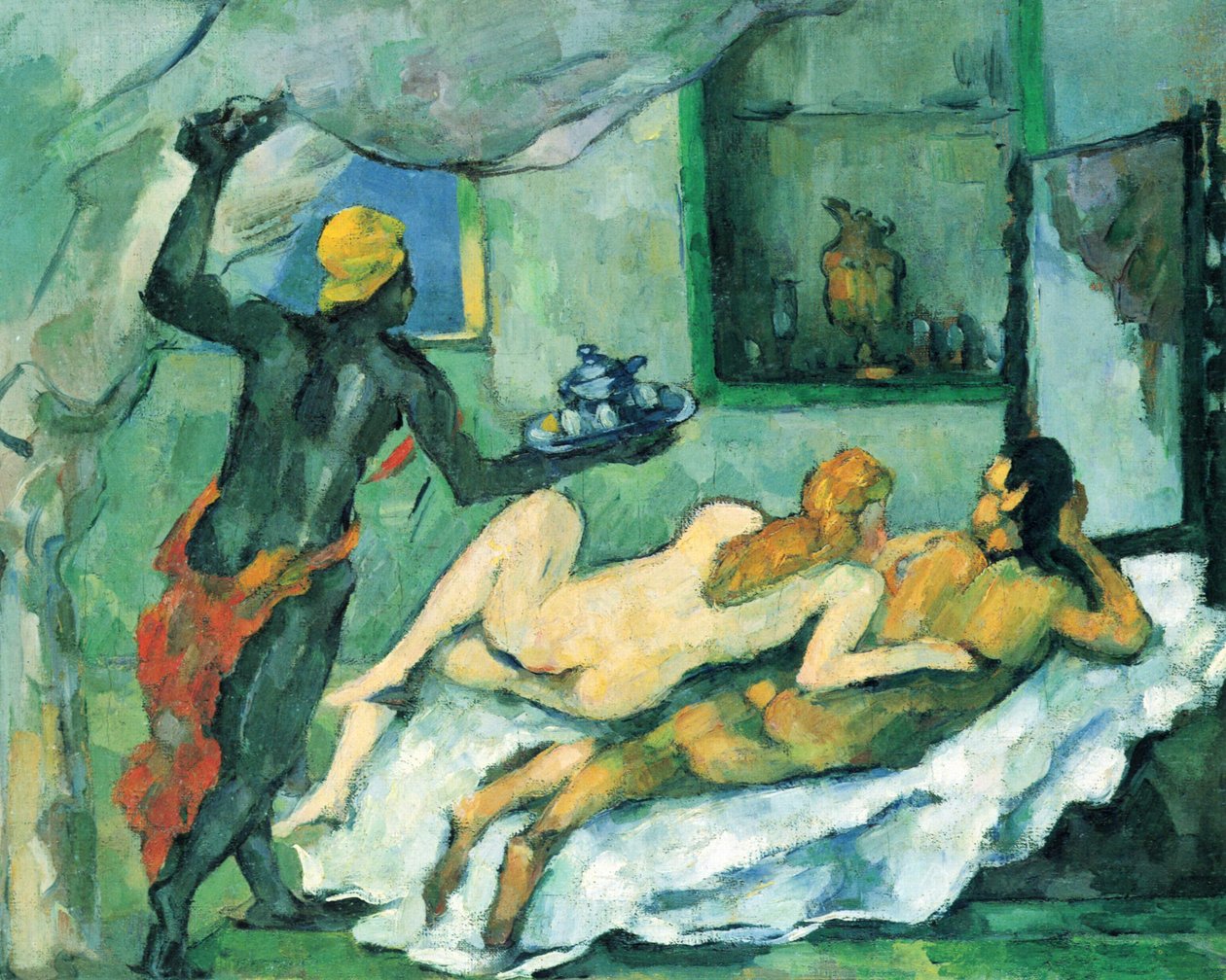 Odpoledne v Neapoli (The Rumpunch) od Paul Cézanne
