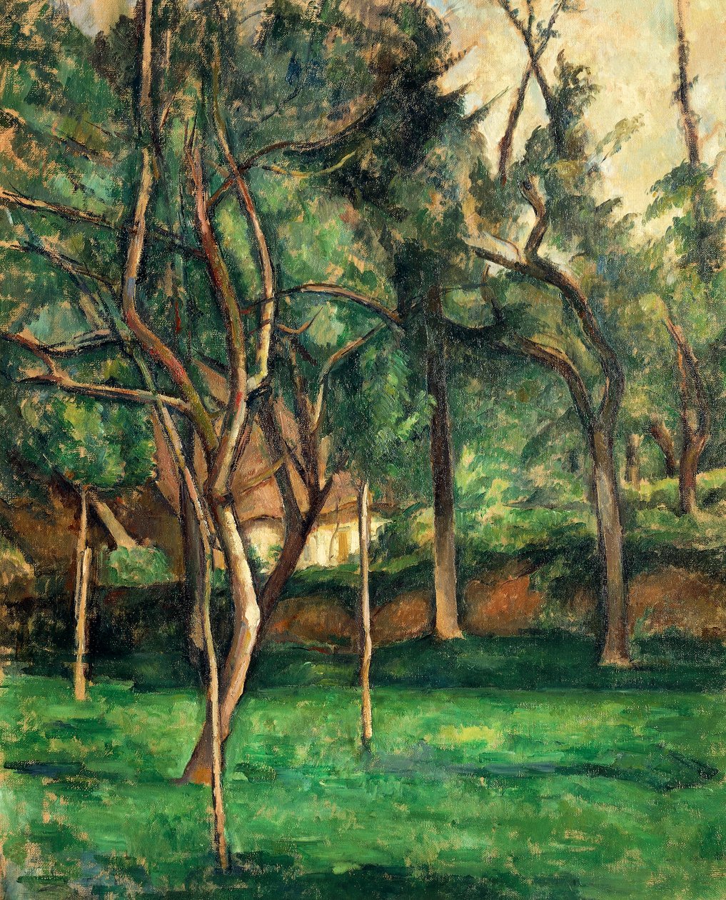 Ovocný sad od Paul Cézanne