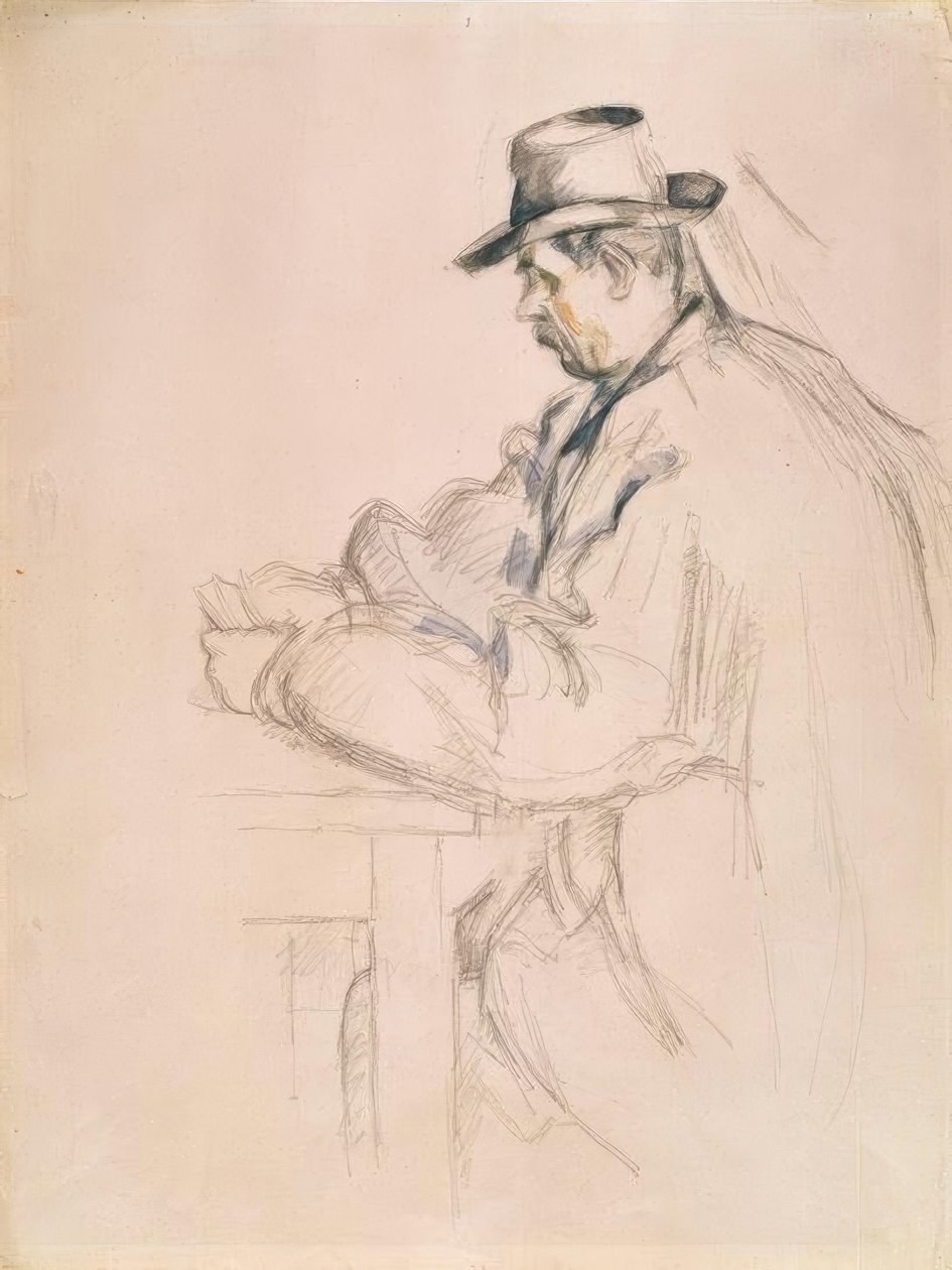 Paul Cézanne, hráč karet od Paul Cézanne