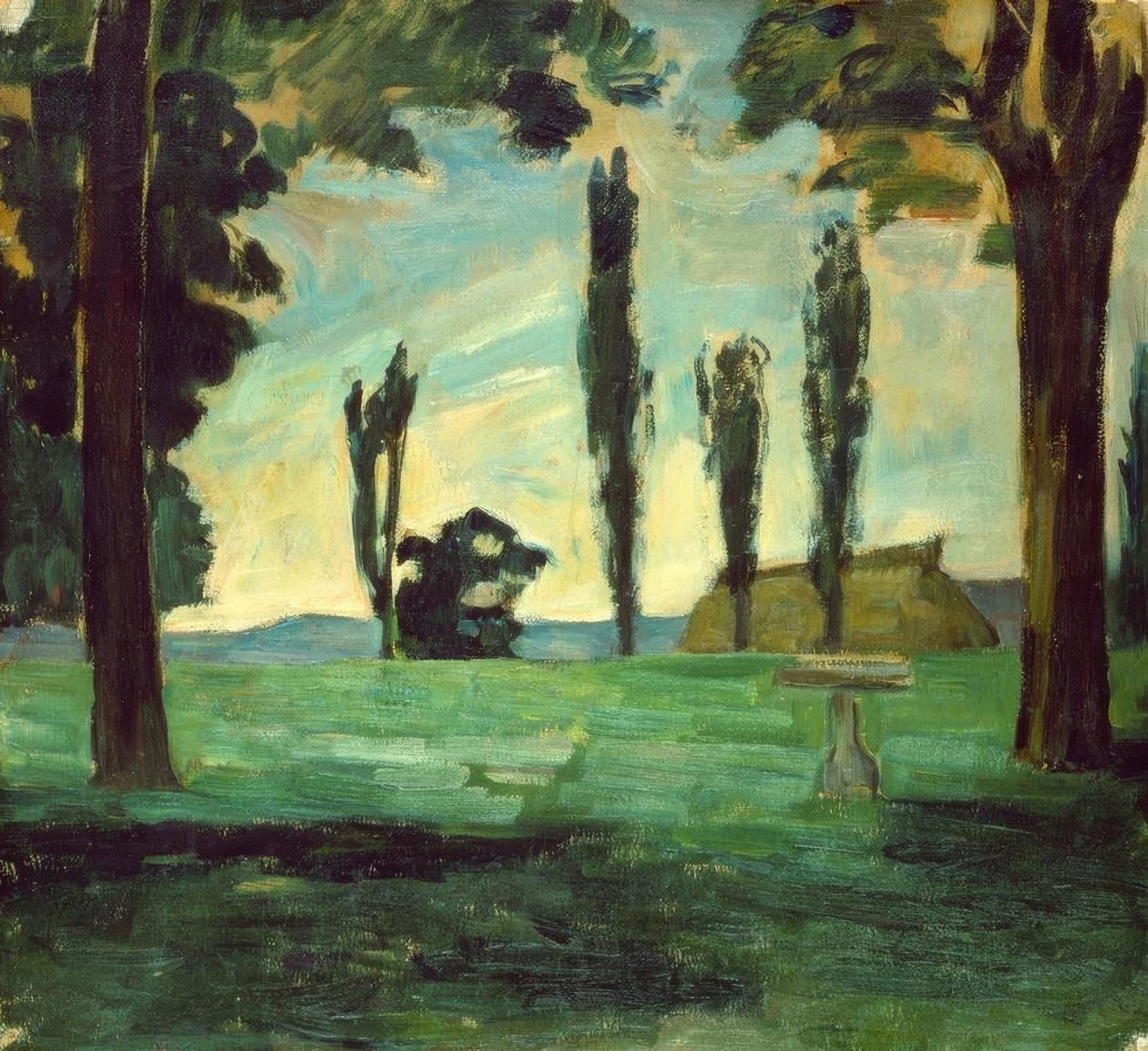 Venkov od Paul Cézanne