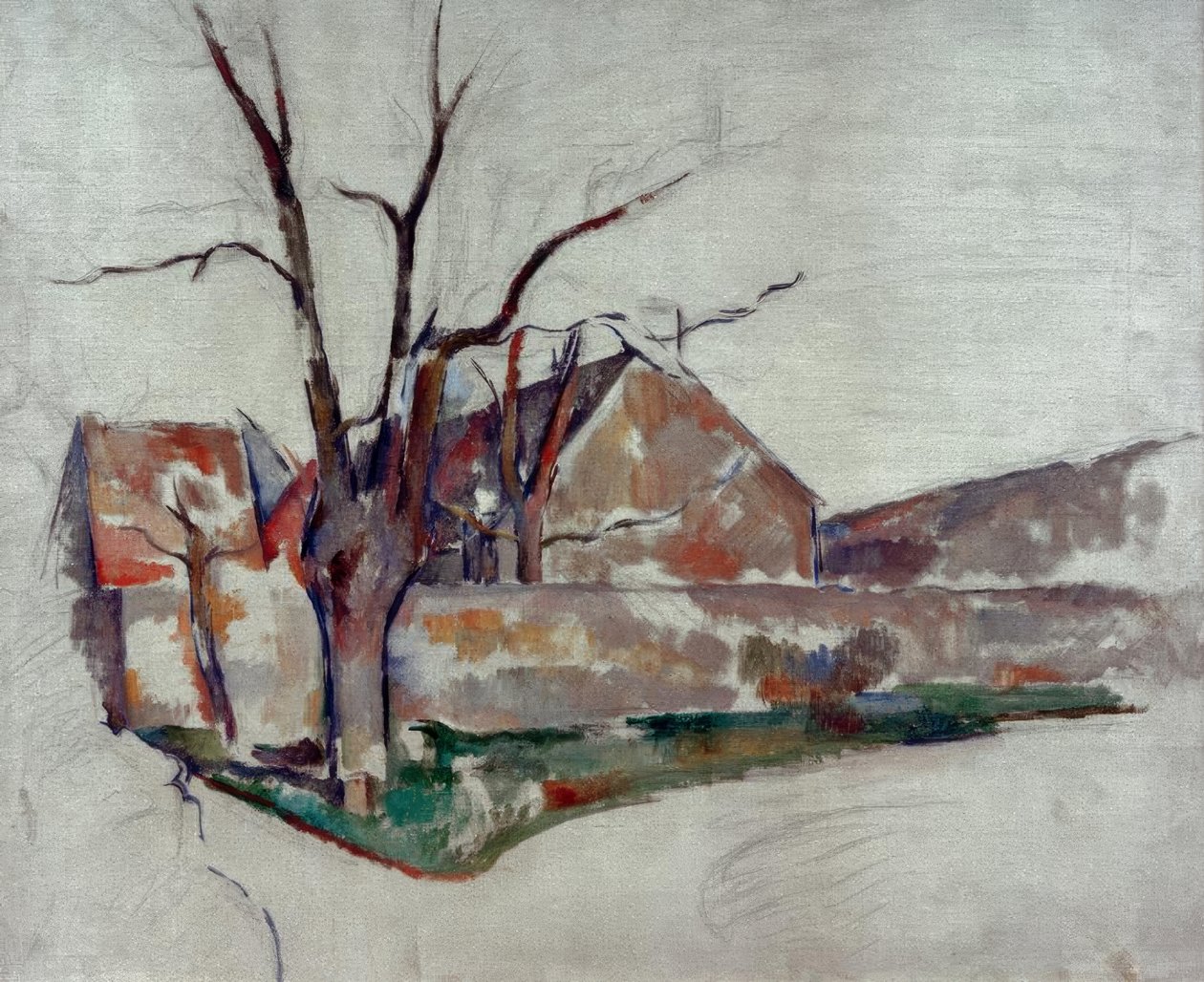 Zimní krajina od Paul Cézanne