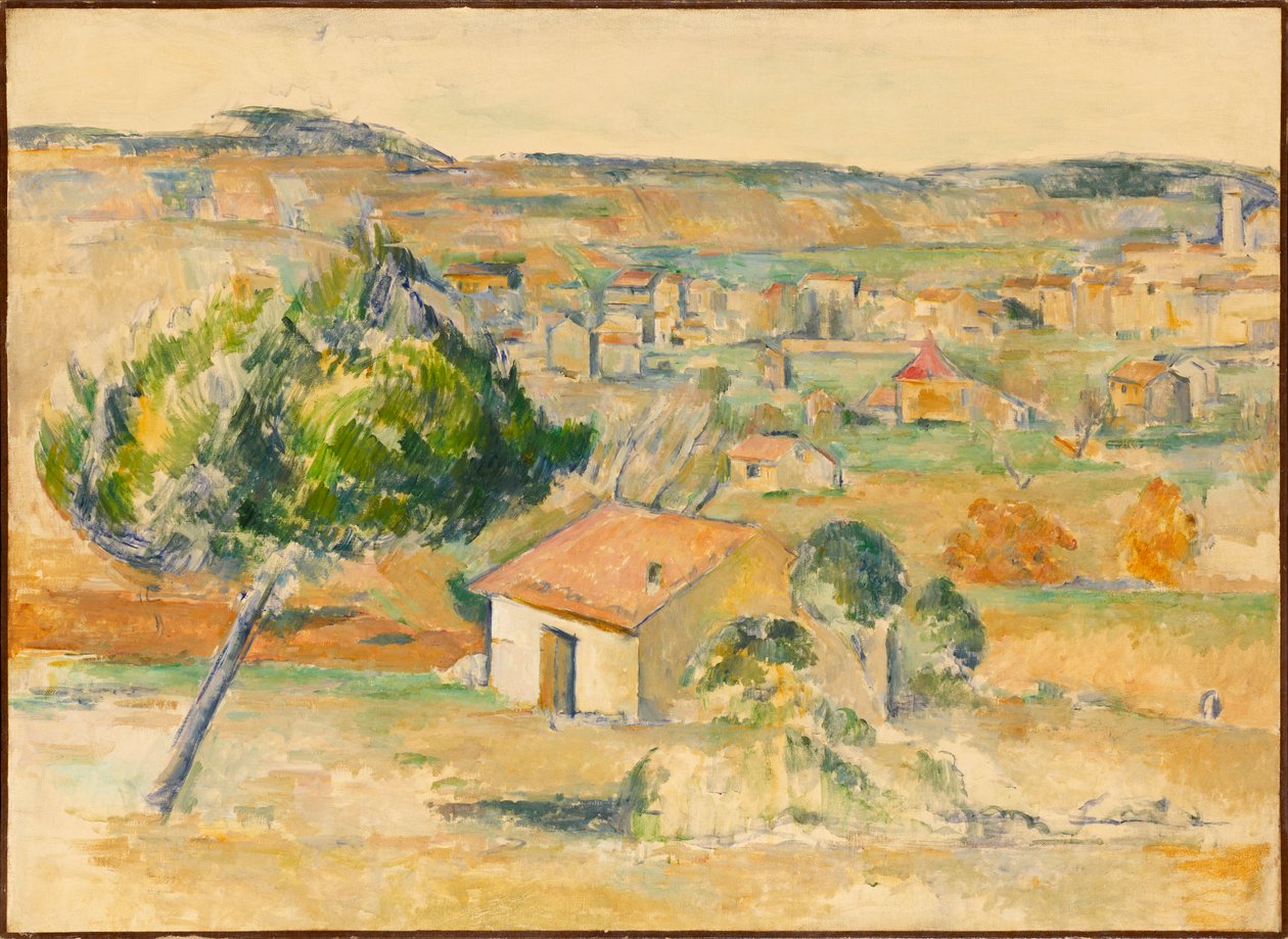 Provensálská rovina v Provence, 1883-1885. od Paul Cézanne