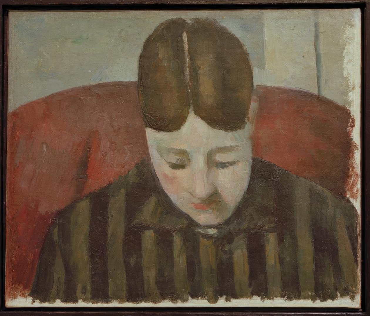 Portrét Madame Cézanne od Paul Cézanne