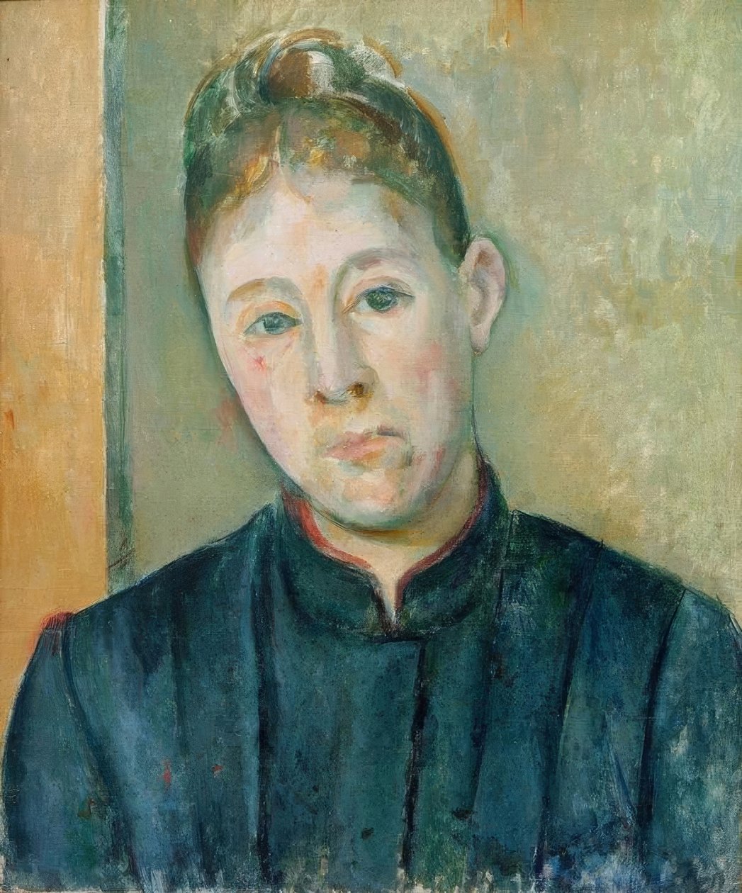 Portrét Madame Cézanne od Paul Cézanne