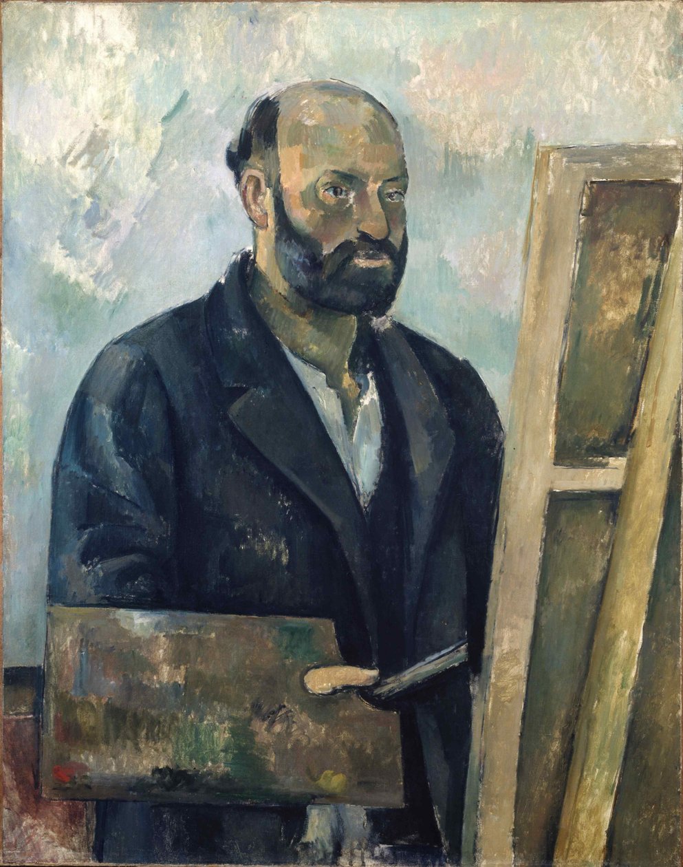 Portrét umělce s paletou, c. 1890. od Paul Cézanne