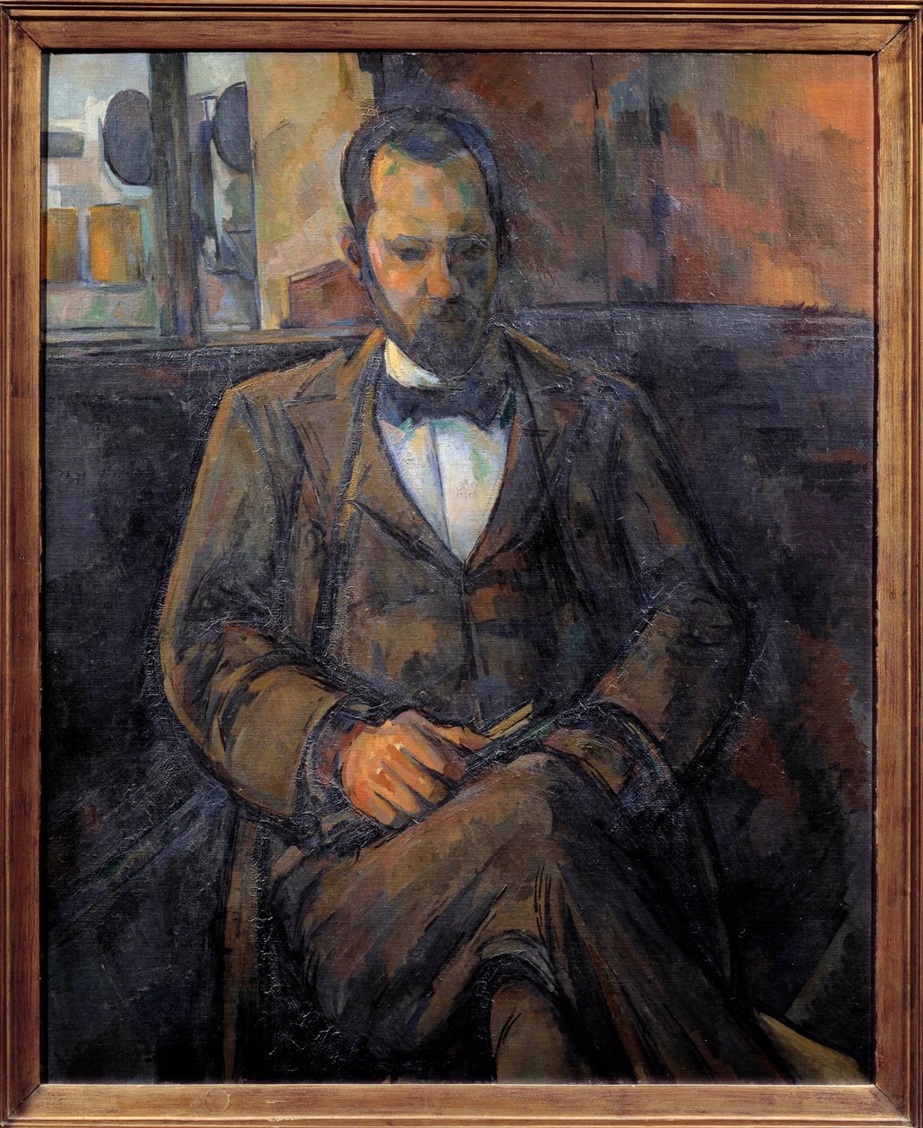 Portrét Ambroise Vollarda (1866-1939) Obchodník s uměním Obraz Paula Cezanna (1839-1906) 1899 Ne. 1x0,81 m Paříž, Muzeum Petit Palais - Portrét Ambroise Vollarda (1866-1939), obchodníka s uměním. Obraz Paul Cezanne (1839-1906) 1899. 1x 0,81m. Malíř od Paul Cézanne