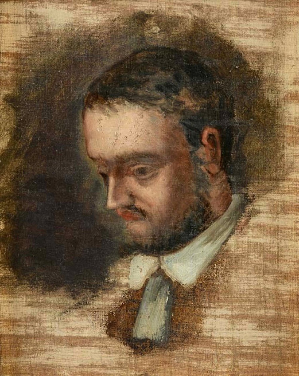 Portrét Émile Zoly 1840-1902, cca 1862-1864. od Paul Cézanne