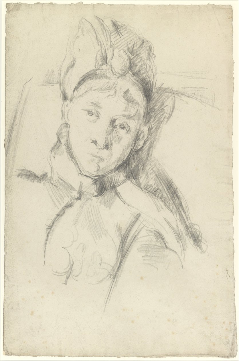Portrét Hortense Cézanne-Figuet, manželky umělce od Paul Cézanne