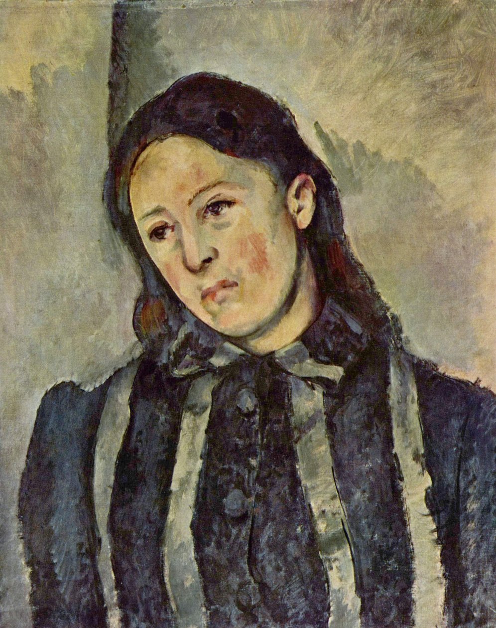 Portrét madame Cézanne od Paul Cézanne