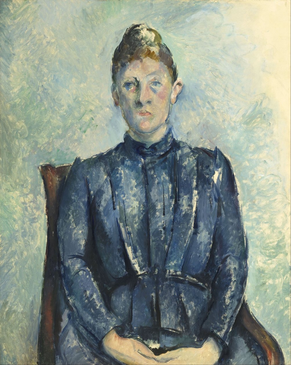 Portrét Madame Cézanne od Paul Cézanne