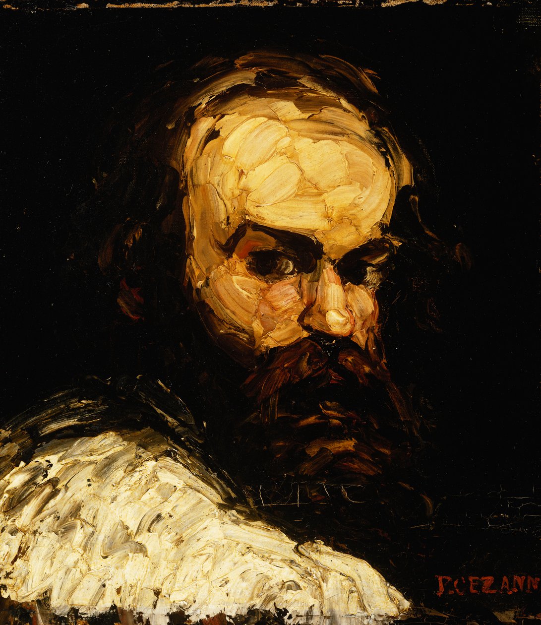 Portrét umělce; Portrét umělce, c.1866 od Paul Cézanne