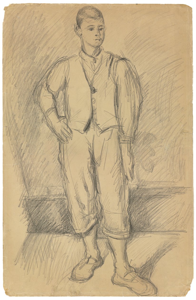 Portrét umělcova syna; Portrét umělcova syna, cca 1875-1885 od Paul Cézanne