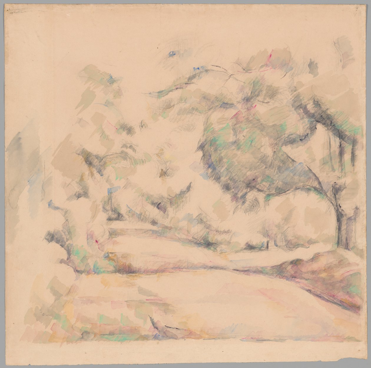 Silnice v Provence od Paul Cézanne