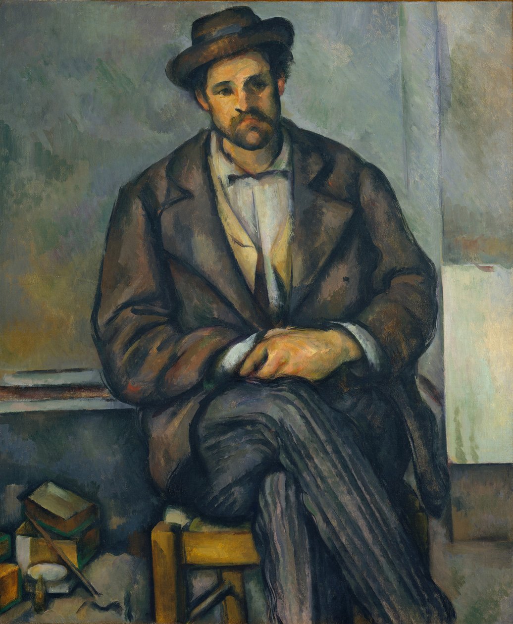 Sedící rolník, ca. 1892-96. od Paul Cézanne