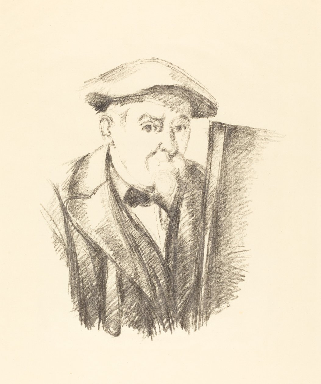 Autoportrét, 1898. od Paul Cézanne