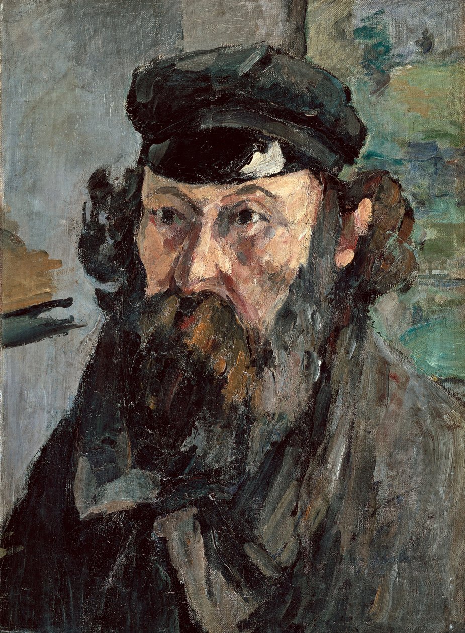 Autoportrét s kloboukem od Paul Cézanne