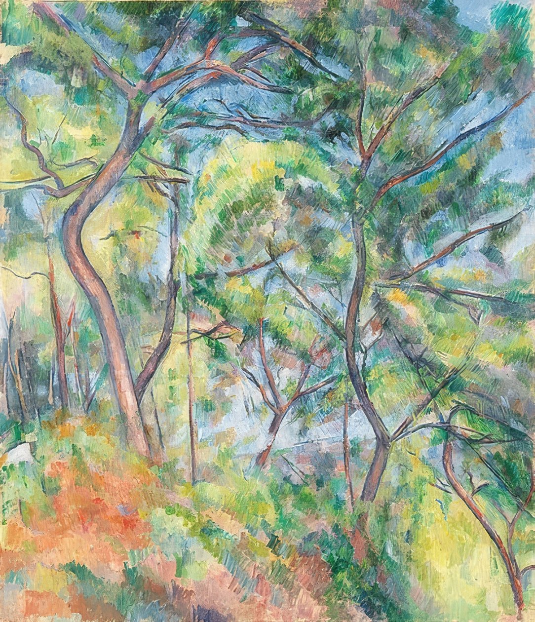 Podrost. Um 1894 od Paul Cézanne