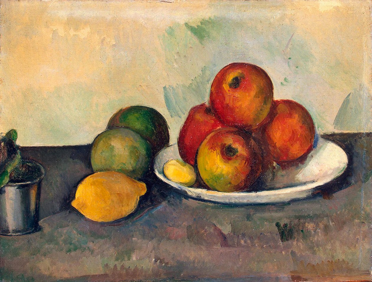 Zátiší s jablky, c1890. od Paul Cézanne