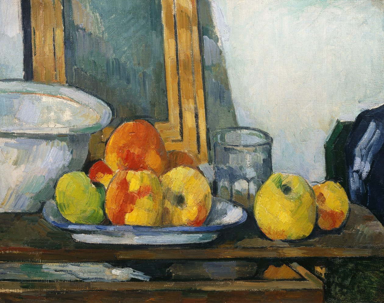 Zátiší s otevřenou zásuvkou, cca 1879-1882 od Paul Cézanne