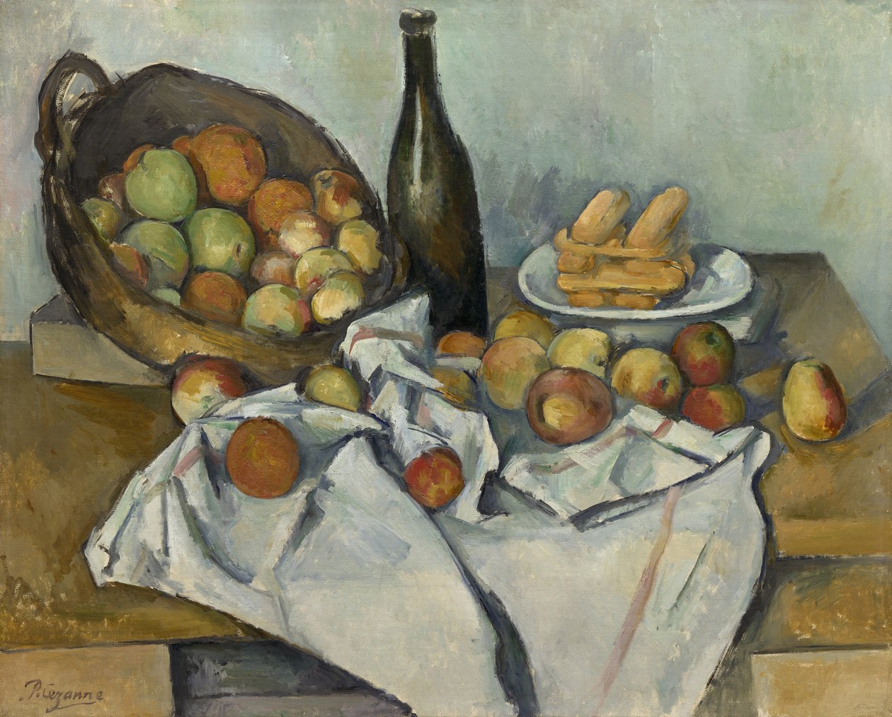 Koš jablek, kolem roku 1893 od Paul Cézanne