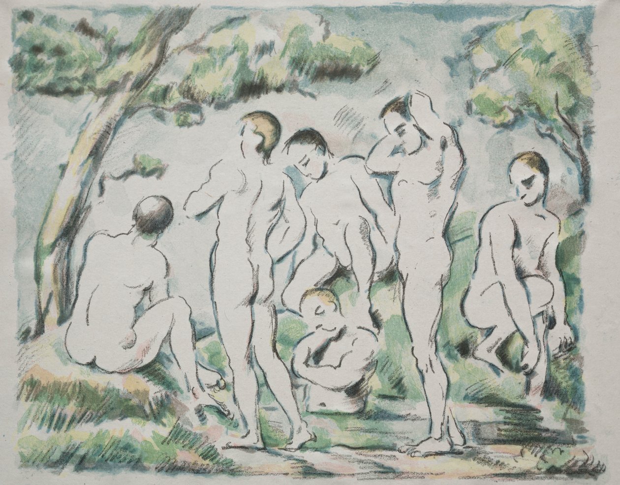 The Bathers od Paul Cézanne